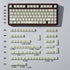 PBT White Jade Keycaps, 154 Keys Cherry Profile Double Shot Keycap, Translucent Keycap Set for Mechanical Keyboard 61/64/84/87/104/108 Layout...