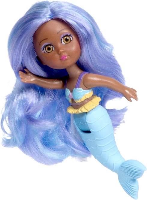 ADORA Water Wonder Mermaid Dolls with Color-Changing Tail in Cold Water, 7" Toy Baby Doll with Movable Waist, Birthday Gift for Ages 1+ - Oceana...