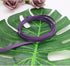 Purple Faux Leather Cord for Jewerly Making 5mm 40 Yards Suede Cord Necklace String Thin Leather Lace Velvet Lace Craft Cord for Bracelet-Choker-D...