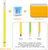 AUAUY 3 PCS Metal Inkless Pencil, Infinity Pencil, Reusable Everlasting Pencil, Replaceable Nib Pencil with 3 Replaceable Nib for Writing Drawing ...