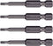VEGA 3/32" Hex Power Bits. Professional Grade ¼ Inch Hex Shank 3/32", 2 Inch Power Bits. 150H0664A-4 (Pack of 4)...