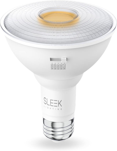 SLEEKLIGHTING LED Par 30 Long Neck,10 Watt (75 Watt Equivalent),750 Lumens, Dimmable, Indoor/Outdoor, Recessed Lighting, Spot Light, E26, ES&UL, 5...