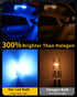 YM E-Bright 20-Pack 194 Led Bulb Blue, T10 168 912 W5W 2825 LED Bulb for Car Interior Dome Map Light Trunk Door Dashboard License Plate Light Lamp...