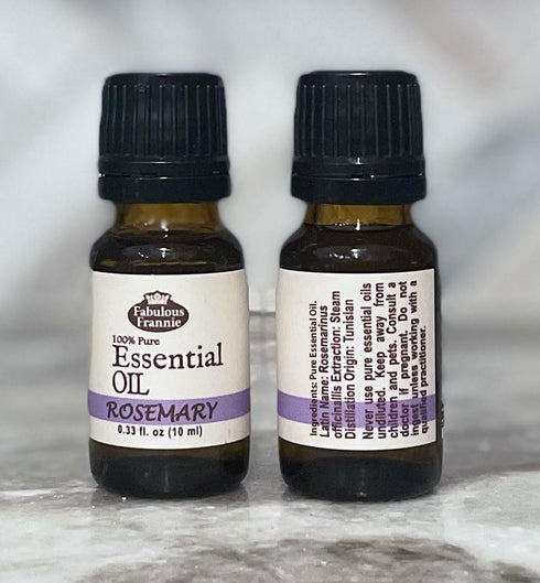 Fabulous Frannie Rosemary 100% Pure, Undiluted Essential Oil Therapeutic Grade - 10 ml. Great for Aromatherapy!...