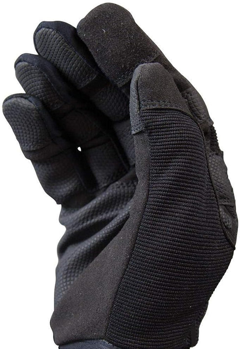 Klein Tools 40232 Wire Pulling Gloves, Extra Grip Work Gloves with Thumb Reinforcements and Grip Patches on Palm and Fingertips, Medium...