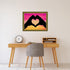 YEEIFFD Love Heart Shape 5D Diamond Art, Sweet Impulsive Love Round Full Drill Diamond Painting Kits for Beginner Home Cafe Decor and Christmas Va...