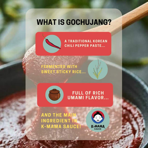 K-Mama All-Purpose Gochujang Korean Hot Sauce: 2-Pack 6oz (Gluten Free Spicy)...