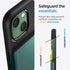 Spigen Slim Armor CS Designed for iPhone 13 Case (2021) - Midnight Green...