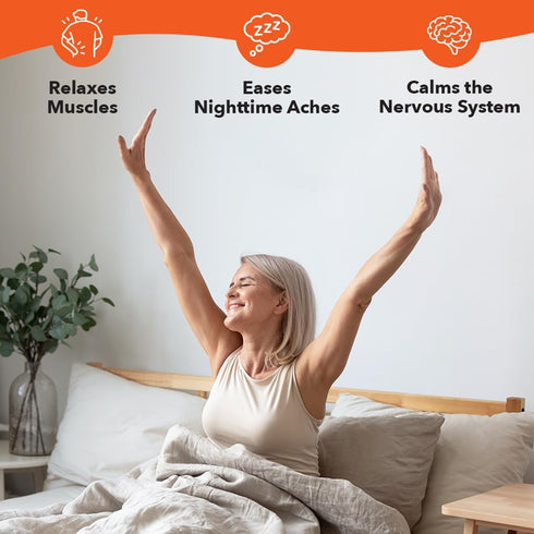 LifeSeasons Relieve-R PM - Eases Nighttime Aches & Discomfort - Relaxes Muscles - Calms The Nervous System - Supports Natural Sleep Cycles & Non H...