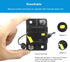 300 Amp Circuit Breaker DC 12V -48V Waterproof 30A-300A Manual Reset Fuse Inverter for Trolling Motor Auto Car RV Marine Boat Current Overload Pro...
