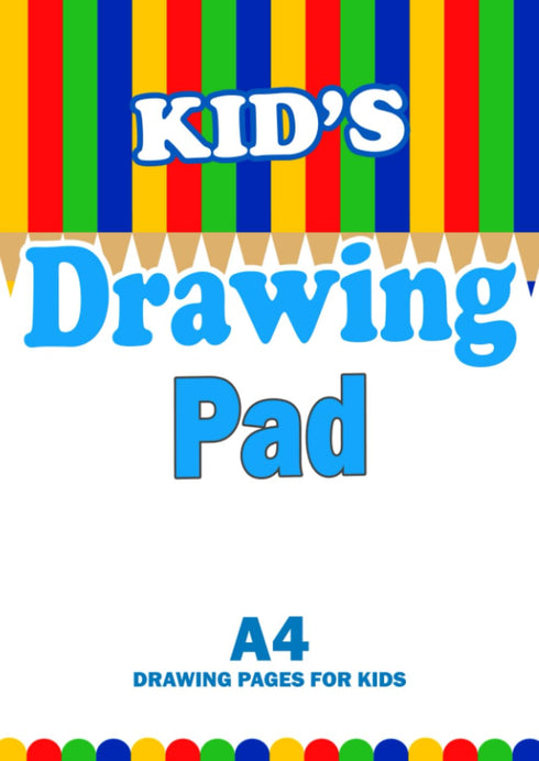 Independently Published Kid's Drawing Pad: A4 Blank Paper Journal for Sketching & Doodling, 1 Sheet, Matte Finish...