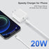 iPhone Charger, 2 Pack 20W PD USB C Wall Fast Charger Adapter with 2 Pack 6FT Type C to Lightning Cable Compatible for iPhone 14 13 12 11 Pro Max ...