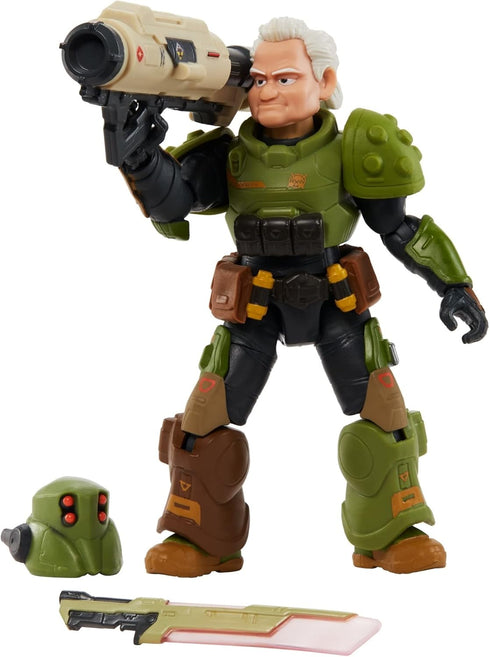 Mattel Disney Pixar Lightyear Alpha Class Collector Action Figure, Zap Patrol Darby Steel with Accessories 7-Inch Scale, 24 Articulated Joints, 6 ...