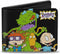 Rugrats Men's Buckle-Down PU Bifold Wallet Reptar w/Chuckie Spike & Tommy, Multicolor, One Size...