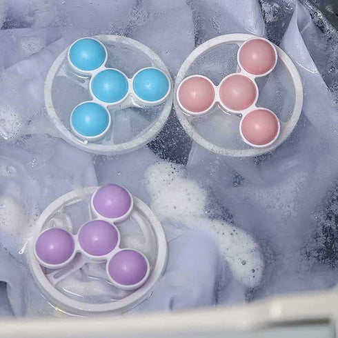 Washing Machine Float Filter Mesh Bag Hair Filter Hair Remover Cleaning and Decontamination Laundry Ball Laundry Care Ball Tray Catcher for Dog Ca...