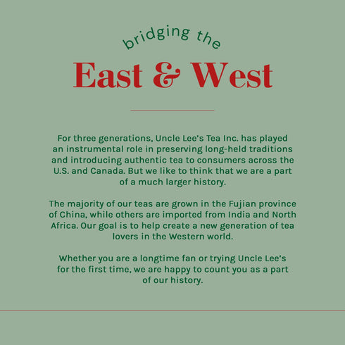 Uncle Lee's Tea Organic Decaf Green Tea, 100% Natural Premium Green Tea Bags, Fresh Flavor, Enjoy with Honey, Hot Tea or Iced Tea Beverages, 18 Te...