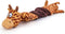 Squeaky Dog Toys for Boredom, No Stuffing Toys with Crinkle Paper, Soft Dog Chew Toy Tug-of-war Toy for Chewers, Interactive Elastic Puppy Toys fo...