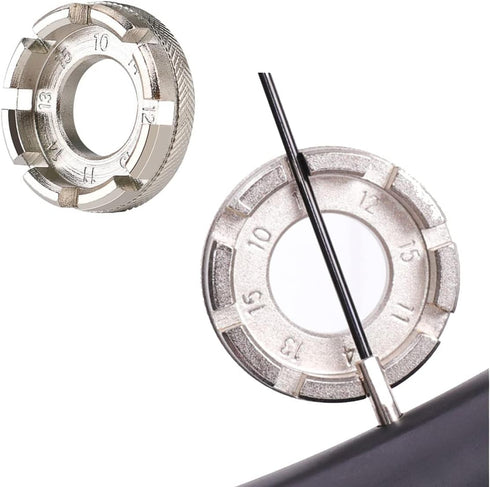 2 Pcs Bicycle Spoke Wrenches Basic Version and Professional Version Used for Adjusting and Repairing Bicycle Spokes....