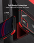 for iPhone 11 Crystal Clear Case, with Multicolor Protective Shockproof Bumpers, Not Yellowing Anti Scratch Transparent Hard PC Back & Soft Silico...