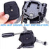 2 Pack 41mm and 43mm Tripod Quick Release Plate Camera Mounting Adapter, 2 Sizes QR Release Camera Tripod Ball Head Parts Replacement Compatible w...