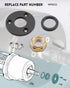 HP6032 Helm Seal Kit, Fit for Seastar HH5271 HH5272 HH5273 HH5261 HH5262 Fit for Baystar HH4514 HH4314 HH4513 Hydraulic Helm Seal Service Kit...