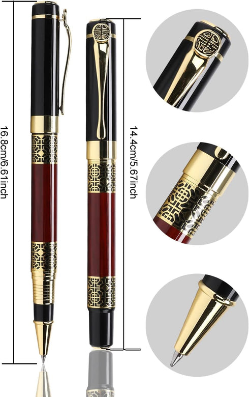 Ballpoint Pen Black Refill,business pens,Luxury Pen,Best Ball Pen Gift Set for Men & Women Professional Executive,Office,Nice Pens Classy Gift Box...