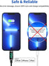AICase USB C to L ightning Cable, 4FT Charging Syncing Cord with LED Display Compatible with iPhone 13 13 Pro 12 Pro Max 12 11 X XS XR 8 Plus, Air...