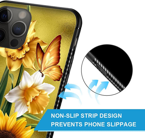 Compatible with iPhone 11 Pro Max Case,Pattern Design Hard PC Back Cover Non-Slip Soft TPU Protective Case for iPhone 11 Pro Max for Women 6.5inch...