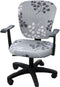 Office Computer Chair Covers, Split Stretchable Seat Cover Removable & Washable Rotating Chair Protective Slipcover...