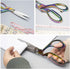 Rainbow Sewing Scissors Holographic Metallic Craft Tailor Scissors 9 Inch Heavy Duty Steel Professional Fabric Shears for Costume Designer Dressma...