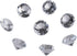 LONGWIN 30mm(1.2 inch) Crystal Diamond Themed Dinner Party Table Decoration Party Favors Gift Idea Pack of 8 (Clear)...