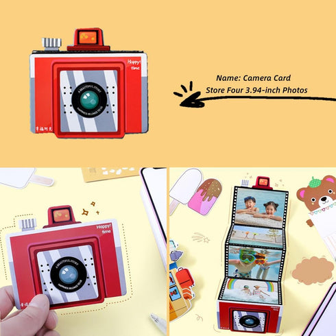 Evgeniya Pop Up Greeting Card Making Kit DIY 3D Greeting Cards Scrapbook Supplies kit Cartoon Making Material Set for Birthday Invitation Album DI...