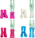 Barwa 10 Pairs Doll Shoes Accessories for Doll Fashion High Heels Sandals Boots Shoes Pack...