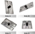 Toaster Dust Cover, Stainless Toaster Appliance Top Cover, Steel Electric Bread Maker Upper Cover for Bread Machine...