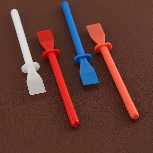 Healifty Tools Repair Kit Silicone Glue Brush 6pcs Glue Smear Sticks Applicator Kit Glue Spreader Handmade Scraping Spreaders Sewing Accessories F...