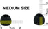 12pcs (All-B) 4S / 4M / 4L Replacement Ear Adapters Earbuds Ear Tips Set Compatible with Symphonized in Ear Earphones Headphones...