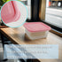 Soap Holder Container for Dr. Squatch Natural Bar Soap, Square Travel Soap Container with Lid Leakproof Soap Case Box Bathroom Soap Dishes for Cam...