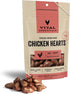 Vital Essentials Freeze Dried Raw Single Ingredient Dog Treats, Chicken Hearts, 1.9 oz...