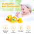 Baby Bath Thermometer (Sponge Upgraded Set),The Infant Baby Bath Floating Toy Safety Temperature Duck Thermometer...