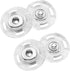 20 Sets Clear Sew-on Snap Buttons Press Studs Buttons Snap Closing Buttons Fasteners for Dress Coat Clothing DIY Sewing (18mm)...