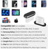 USB C Dust Plug, Type C Anti Dust Cover Protector Cap with Phone Speaker Cover Compatible with iPhone 15 Series, Samsung Galaxy S22/S21/S20, Note ...