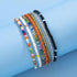 Boho Beaded Ankle Bracelets for Women 7Pcs Colorful Beads Elastic Anklets Handmade Rainbow Seed Bead Ankle Chain Beach Surfer Anklet Foot Jewelry ...