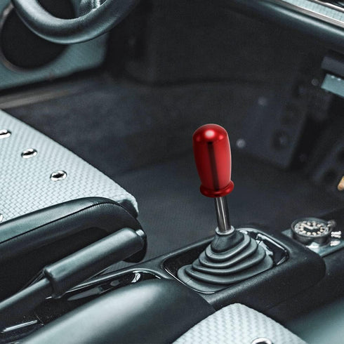 (Red) Racing Automatic Manual Gear Shifter Shift Knobs for Fit Compatible with Mazda Miata Nissan 350z Subaru Sti with Metal Adapters M8x1.25,M10x...