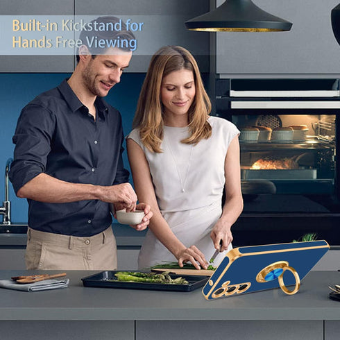 Fingic Samsung Galaxy S23 Plus Case, Galaxy S23 Plus Case with 360° Ring Holder Phone Case for Women Girls Slim Kickstand Magnetic Support Car Mou...