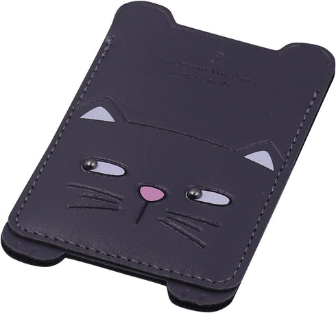 ZGMYC Cute Animals Phone Card Holder Sleeves, PU Leather Adhesive Stick On Wallet Phone Pocket Credit ID Case for All Smartphones...