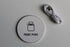 Ultra Slim Size (6mm) White Wireless Fast Charger. (Qi-Certified 10W for iPhone and Android)...