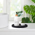 Silicone Bathroom Tray Round Vanity Tray Decorative Soap Holder Kitchen Countertop Organizer Coffee Table Decor for Candle, Perfume, Plant, 9 Inch...