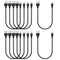 Mini USB Cable 1ft 10-Pack Bulk, Short Mini-B Charger Cord Black...