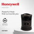 Honeywell HHF360V 360 Degree Surround Fan Forced Heater with Surround Heat Output Charcoal Grey Energy Efficient Portable Heater with Adjustable T...