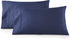 HC Collection King Pillow Cases Set of 2- Microfiber, Extra Soft Pillowcases - Easy Care & Machine Washable - Navy...